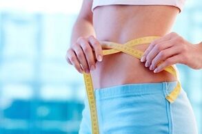 waist measurement during weight loss in a week at 7 kg
